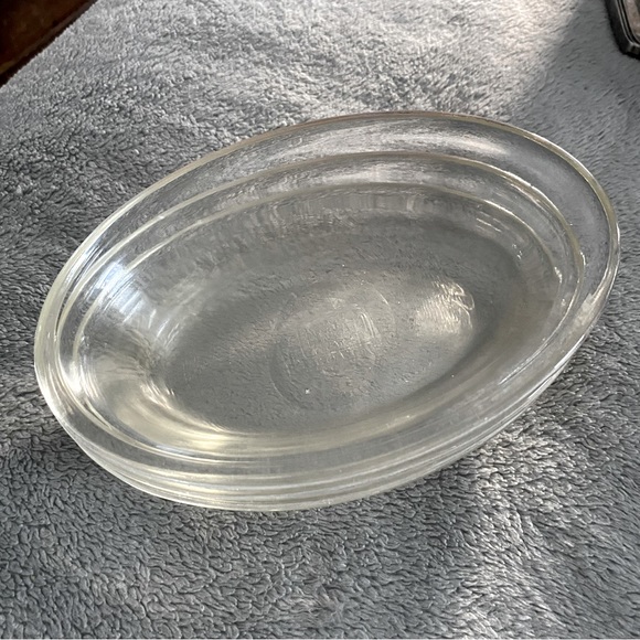 Vintage Glasbake Oblong Bowls - Picture 3 of 4